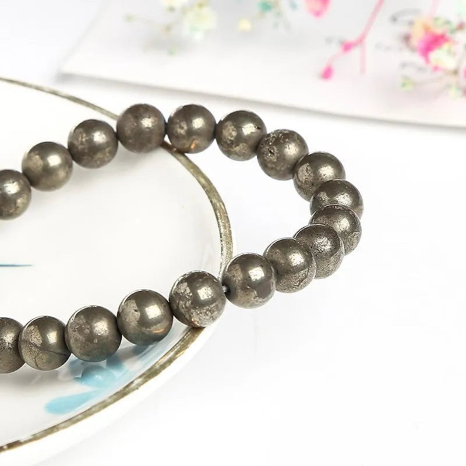 Natural Pyrite Bracelet